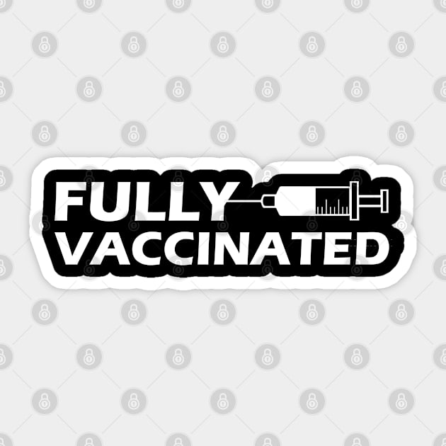 Fully Vaccinated Sticker by kubos2020